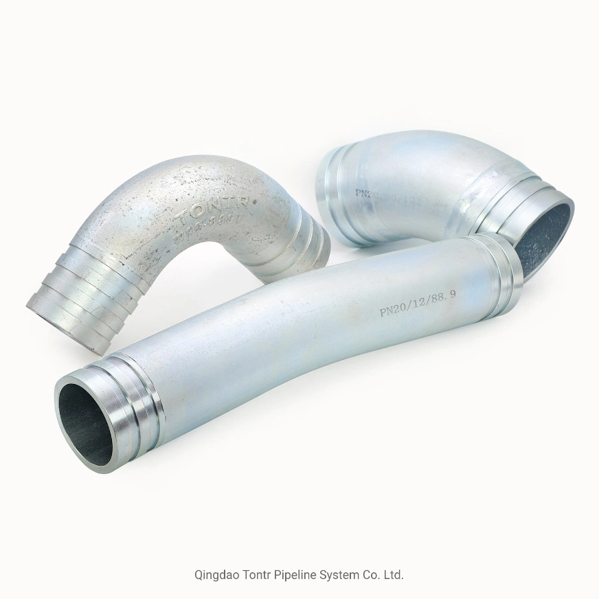 Stainless Steel Grooved Pipe Fittings Carbon Steel 90 Degree Elbow