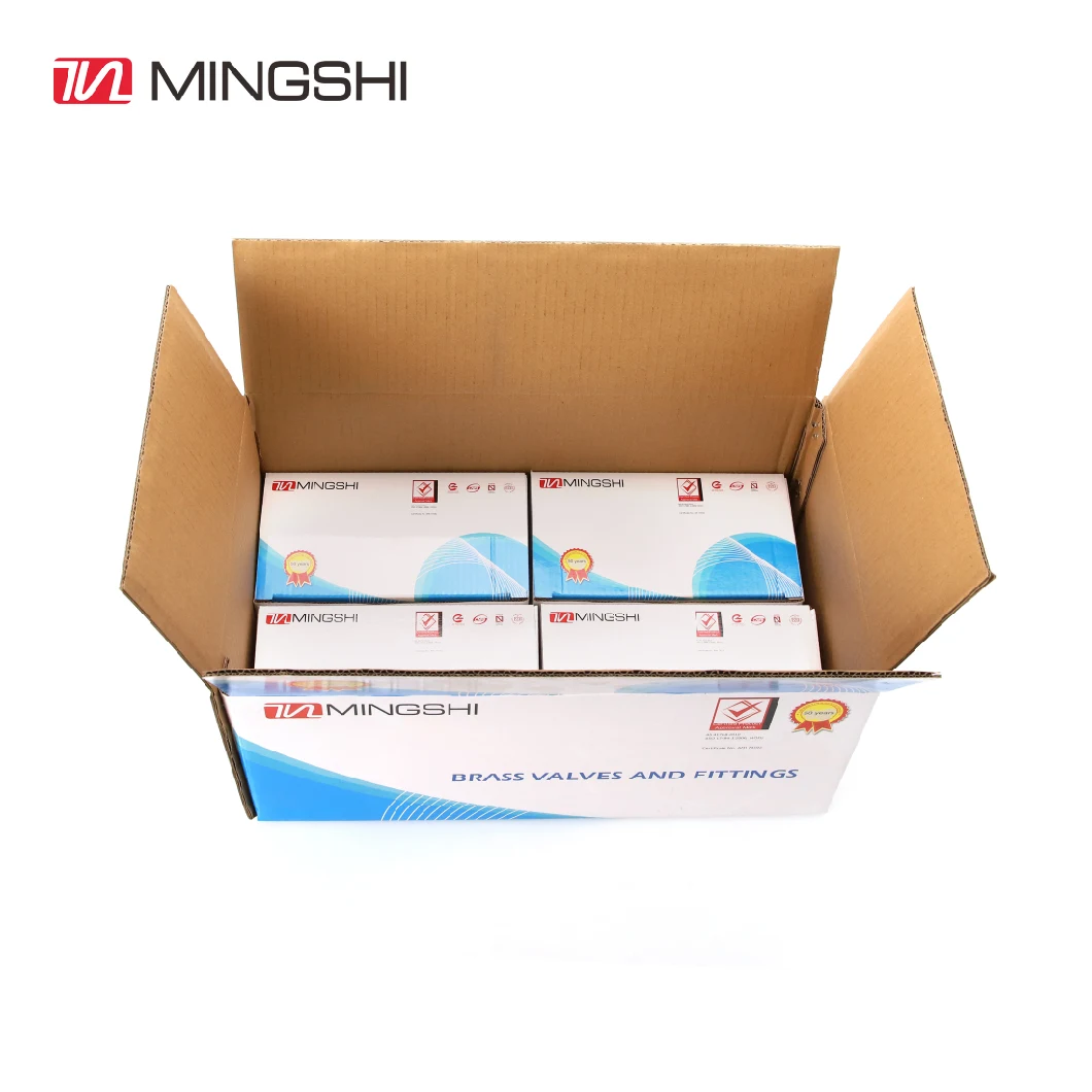 Mingshi Press Fitting - Dzr Cw617n Brass Union for Plumbing Multilayer Pex and Pert Pipe
