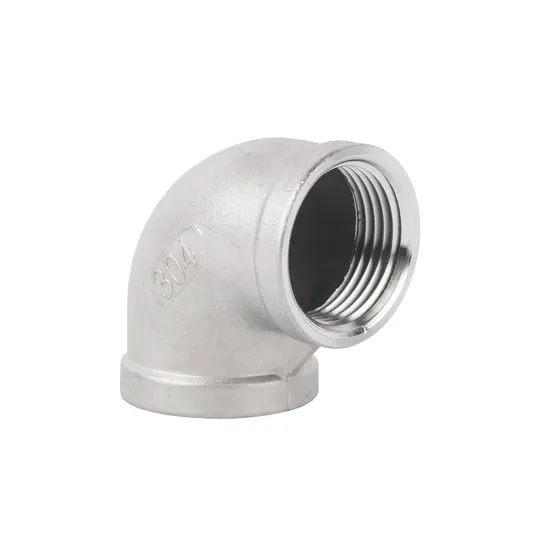 Hot Sale Stainless Steel Inox Elbow Pipe Fitting Thread Bsp NPT