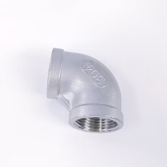 Hot Sale Stainless Steel Inox Elbow Pipe Fitting Thread Bsp NPT