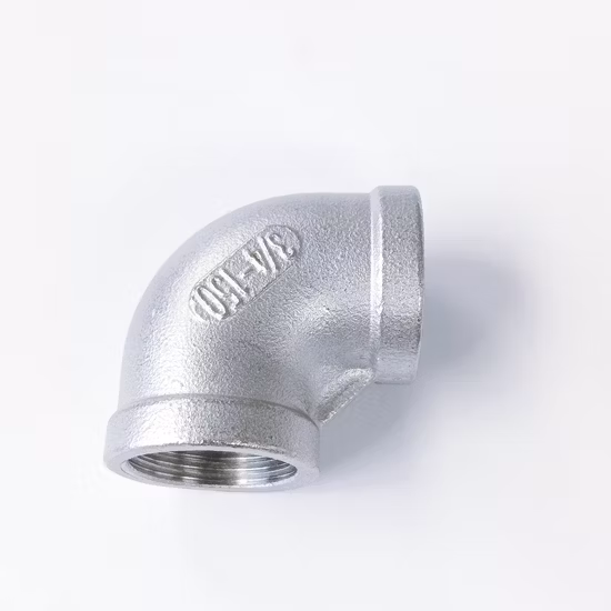 Hot Sale Stainless Steel Inox Elbow Pipe Fitting Thread Bsp NPT