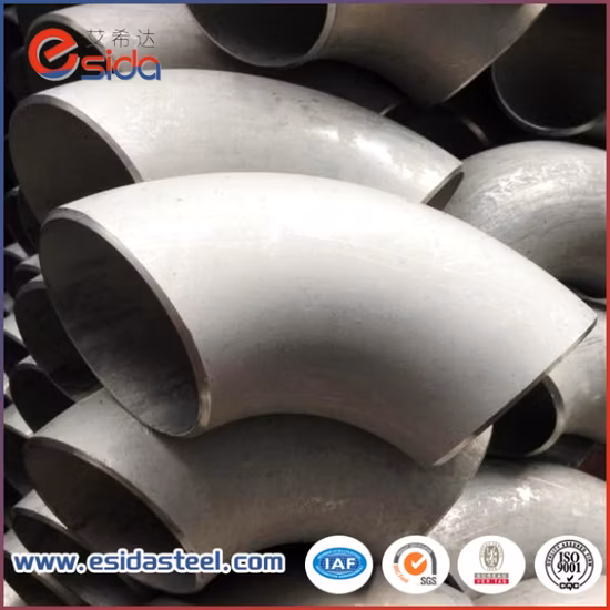 DIN Std Sch40 Seamless Customized Stainless Steel Welding Pipe Fitting Elbow