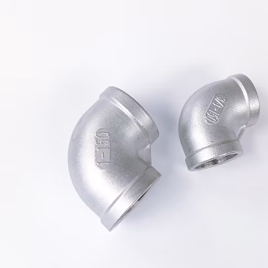 Hot Sale Stainless Steel Inox Elbow Pipe Fitting Thread Bsp NPT