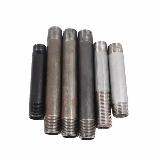 Factory Price Carbon Steel Galvanized Customsize Thread NPT Bsp 1/8-4
