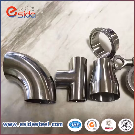 DIN Std Sch40 Seamless Customized Stainless Steel Welding Pipe Fitting Elbow